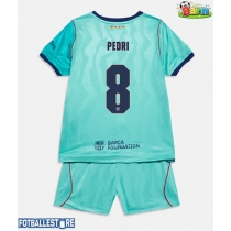 Barcelona Pedri Gonzalez #8 Tredjedraktsett Barn 2026-27 Kortermet (+ Korte bukser)